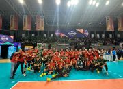 Tim Voli Putra Putri Polda Jatim Raih Tiket Babak Final di Kapolri Cup 2024