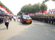 Polri Gladi Bersih Apel Gelar Pasukan Pengamanan Pelantikan Presiden