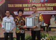Polres Jember Raih Penghargaan dari Lembaga Perlindungan Anak Indonesia