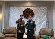 Ketua Umum DPP BMWI Syamsul Hidayah Silaturahmi Dgn Panglima Komando Daerah Militer IX/Udayana