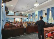 Cooling System Pilkada 2024, Polres Kediri Gelar Minggu Kasih Di GKJW Pare