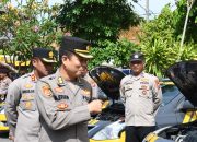 Polda Jatim Cek Ranmor Dinas Polres Madiun Kota, Pastikan Kesiapan Pengamanan Pilkada 2024