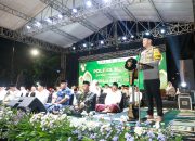 Cooling System untuk Pilkada Damai, Polres Jombang Ajak Ribuan Warga Bersholawat