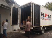 Surat Suara Tiba di Gudang KPU, Polres Lumajang Lakukan Pengamanan