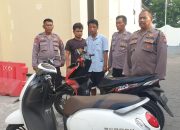 Polsek Kenjeran Tangkap 2 Pelaku Pencurian Sepeda Motor TKP Bulak Banteng Lor Surabaya