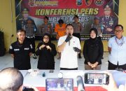 Polresta Sidoarjo Amankan Tersangka Cabuli Gadis Dibawah Umur