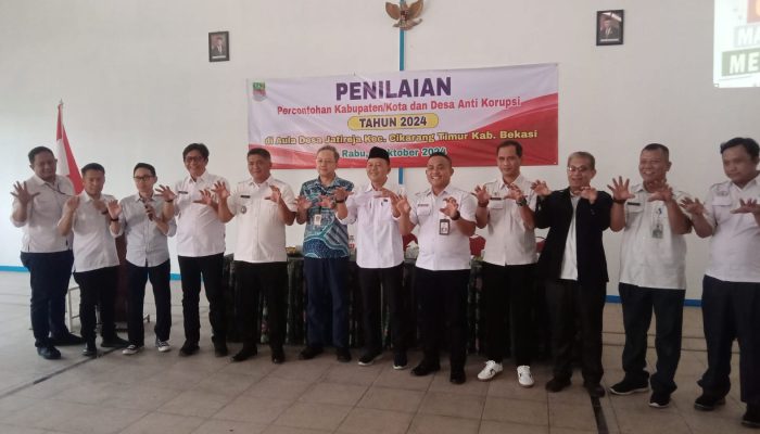 Desa Jatireja Kabupaten Bekasi Mewakili Penilaian Percontohan Desa Anti Korupsi 2024