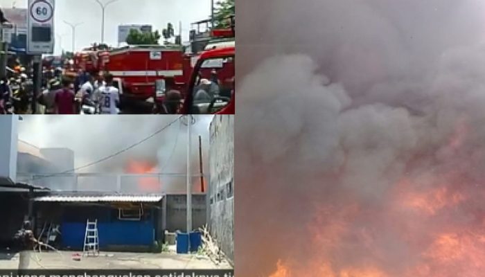 Api Luluh Lantakan 13 Rumah Kontrakan dan 2 Bengkel Pada Kebakaran di Jalan Soekarno – Hatta Bandung