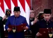 Prabowo Subianto dan Gibran Rakabuming Raka Resmi Dilantik Menjadi Presiden dan Wakil Presiden RI