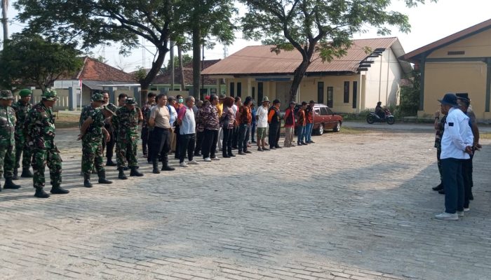 Kodim 0509/ Bekasi Beserta Koramil 08/Lemah Abang Menggelar Giat karya Bakti Ke -23