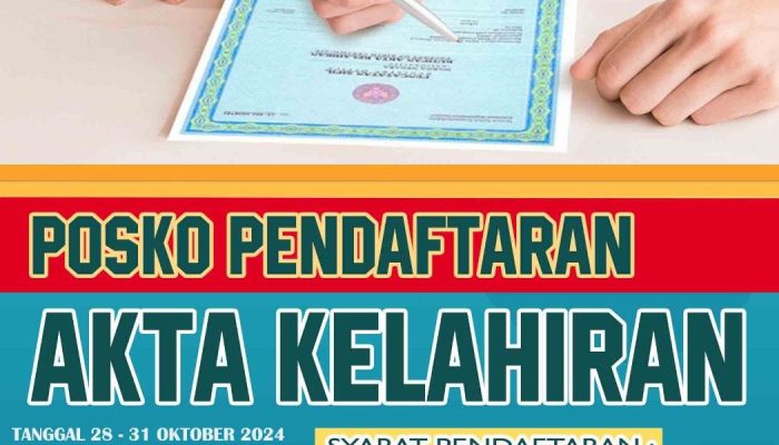 Batalyon Kavaleri 4/Kijang Cakti Bekerjasama Dengan Disdukcapil Kota Bandung Selenggarakan Program Pembuatan Akta Kelahiran Gratis