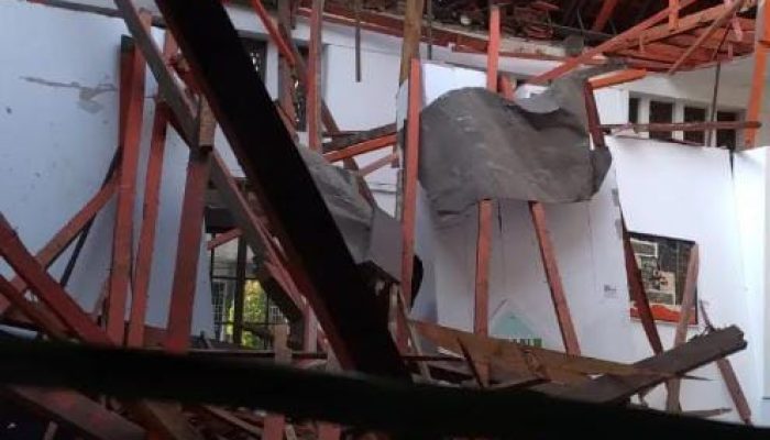 Atap Bangunan Cagar Budaya di Bandung Ambruk, 3 Orang Terluka