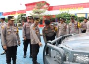 Jelang Coblosan Pilkada Serentak 2024, Birolog Polda Jatim Cek Ranmor dan Almatsus Polres Bangkalan