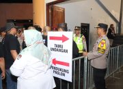 Polres Magetan Terjunkan Ratusan Personel Gabungan Amankan Debat Publik Terakhir Pilkada 2024