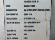 Diduga Proyek Gedung Kejaksaan Negeri Aceh Timur Belum Rampung Dikerjakan