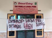 Aktivis LHGN Lakukan Penyegelan Di DKUPP Kab. Sumenep