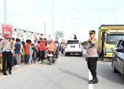 Polres Aceh Timur Siagakan Ratusan Personel Amankan Kampanye Akbar