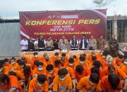 Polres Pelabuhan Tanjung Perak Berhasil Ungkap Kasus Narkoba, 66 Tersangka Diamankan