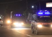 Sinergitas Polres Madiun Bersama TNI Patroli Skala Besar, Pastikan Kamtibmas Jelang Coblosan Pilkada Kondusif