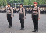 Ratusan Personel Polres Pasuruan Disiagakan di 17 Kecamatan Amankan 1.726 TPS Pilkada 2024