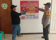 Binmaspol Desa Jatibaru Sosialisasikan Halo Polisi Dan Penerimaan Anggota Polri BAKOMSUS