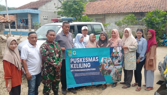 Kegiatan Pusling Puskesmas Cipayung di Desa Labansari Dapat Apresiasi Dari Kades Labansari