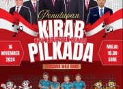Band Wali Hibur di Acara Penutupan Kirab Pilkada Serentak 2024 KPU Kabupaten Bekasi