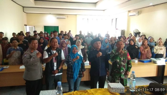 Panwscam Cikarang Timur Gelar Bimtek PTPS, Tekankan Pengawasan di TPS Pada Pilkada 2024