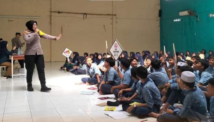 Polsek Kedung Waringin Gelar Seminar Kepemimpinan Anak Muda, AKP Aliyani: Stop Tawuran
