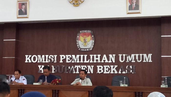 KPU Kabupaten Bekasi Gelar Raker Pemantapan Daftar Pemilih Tambahan (DPTB) Dan Penerapan Aplikasi Sirekap