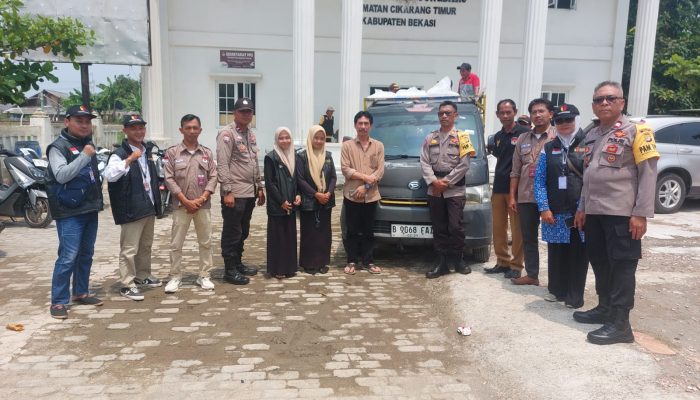 PPS Desa Tanjungbaru Pastikan Semua Logistik Sudah di Distribusikan Ke 22 TPS di Desa Tanjungbaru