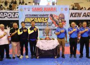 Penutupan Kejurnas Karate INKANAS Kapolri Cup 2024, Wakakor Brimob Polri Apresiasi Sportivitas Atlet