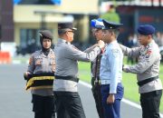 Kapolda Jatim Pimpin Apel Gelar Pasukan Operasi Terpusat Lilin Semeru 2024