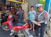 Operasi Lilin Semeru Polres Pelabuhan Tanjung perak Himbau Bengkel Tak Layani Penggantian Knalpot Tidak Sesuai Spektek