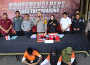 Kolaborasi Polres Tulungagung Bersama Lapas Berhasil Amankan 3 Tersangka Pengedar Narkoba
