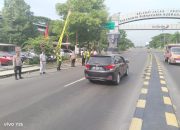 Polres Ngawi Pantau Perbatasan Jatim – Jateng, H+9 Ops Lilin Semeru 2024 Lalin Lancar