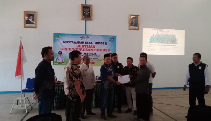 Pasca Terpilihnya Khairul, Kades Jatireja Berharap Ketua Bumdes Baru Kreatif Dalam Mengelola Bumdes