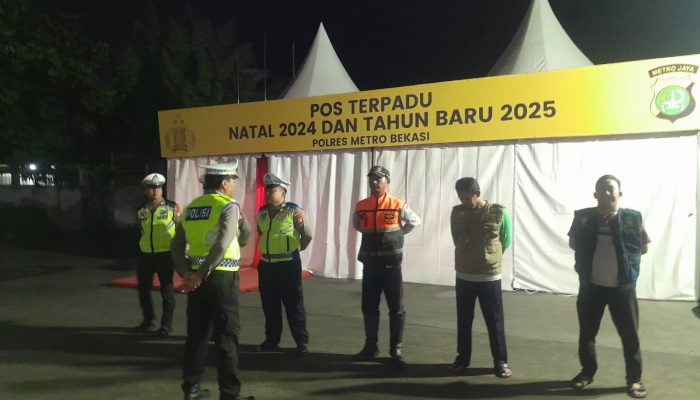 Satlantas Polres metro Bekasi Siap Amankan Arus Lalu Lintas Jelang Natal 2024 dan Tahun Baru 2025