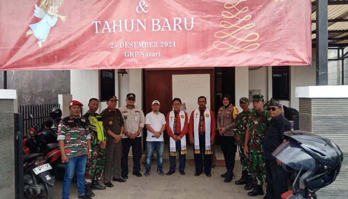 Pastikan Natal 2024 Berlangsung Aman dan Kondusif, MBZ Turun Kelapangan Kunjungi Misa Pagi Natal 2024