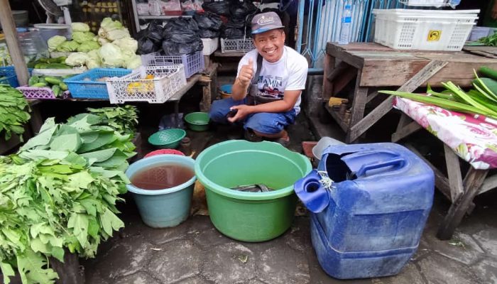 Di Pasar Krukah, Harga Ikan Lele Mencapai 30.000 Perkilo Jelang Tahun Baru 2025