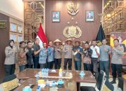 Guna Mendukung Swasembada Pangan Ketua Umum Nasional P3I Berkunjung ke Mapolres Jember.