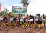 Polres Tulungagung Bekerja Sama Dengan PT.Indoco Dukung Gerakan Tanam Jagung 1 Juta Hektar.