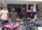 Luar biasa!! Polsek Sukatani Berhasil Amankan 2 Maling Motor Dalam Waktu 2 Jam.