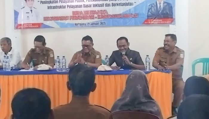 Kepala Desa H Acep Saefudin Pimpin Musrenbangdes Desa Kertajaya Tahun 2025, Tekankan Pentingnya Realisasi Usulan