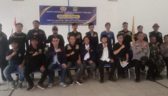 Buka Musyawarah Karang Taruna Tingkat Desa Jatireja, Sekdes Jatireja Berharap Ketua Terpilih Bisa Bersinergi