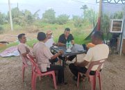 Danki 4 Batalyon B Sampoiniet Akp Syaifullah S. Luangkan Waktu Ngopi Bareng Bersama Wartawan.
