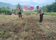 Gelorakan Swasembada Pangan, Polresta Banyuwangi Ajak Warga Manfaatkan Lahan Kosong.
