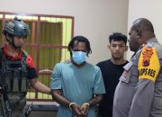 Satu Komplotan KKB Pimpinan Aske Mabel, Nikson Matuan, Digiring ke Polda Papua.