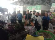 Jelang Ramadhan Satgas Pangan Polres Pelabuhan Tanjung perak Sidak Pasar Tradisional.