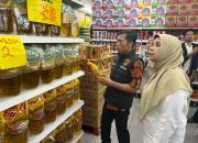 Tim Satgas Pangan Polres Blitar Kota Sidak Pasar Cek Ketersediaan Bapokting Jelang Ramadhan.